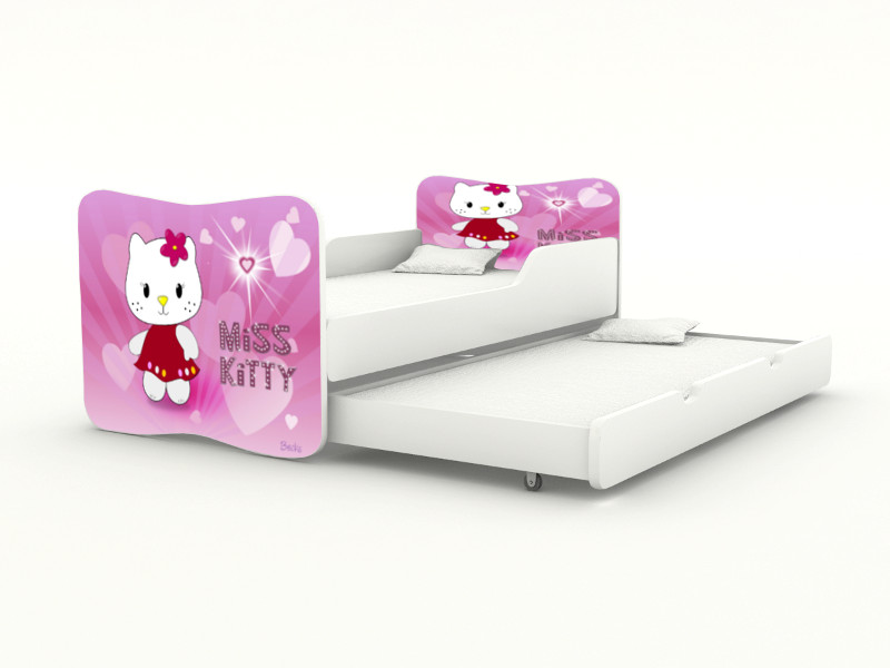 Becks posteľ s výsuvným lôžkom Miss Kitty